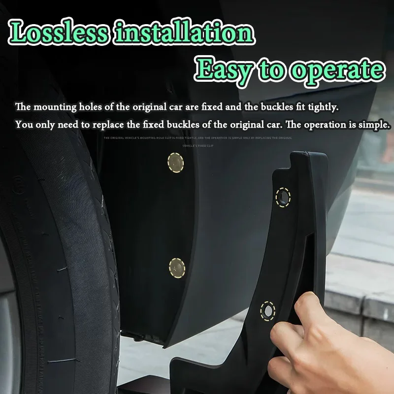 BYD sealion 7 Car Fender Original Special Front And Rear Tire Mud Fender Modification Supplies
