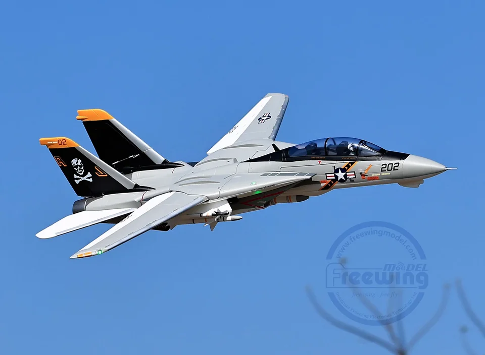 Freewing ツイン 64mm F-14 F14 トムキャット RC 飛行機 - AliExpress