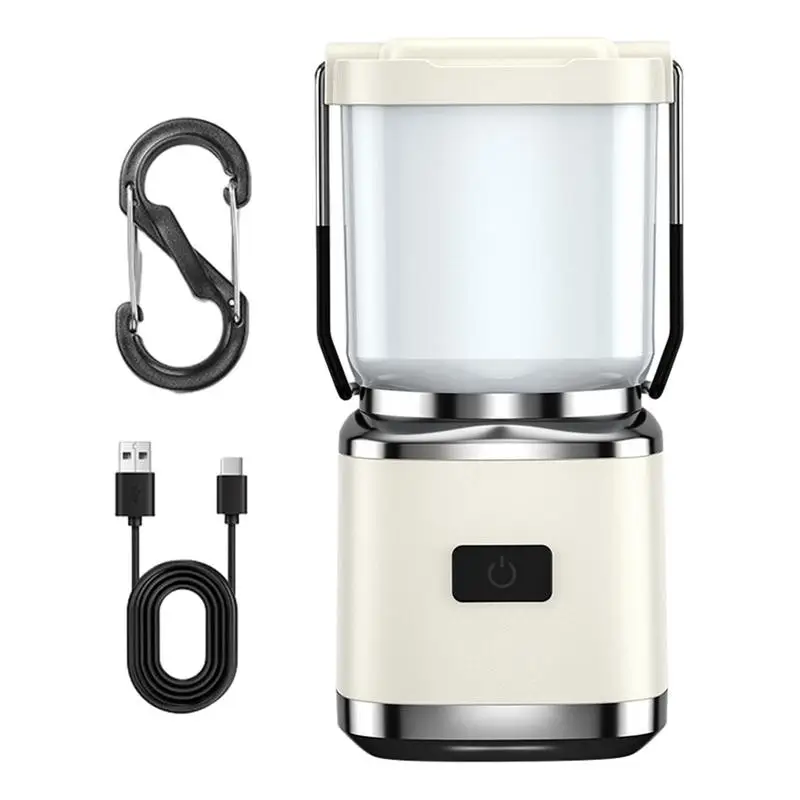 

Перезаряжаемый фонарь для палатки, водонепроницаемый портативный Электрический фонарь для кемпинга, портативный фонарик для отключения питания