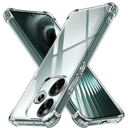 Shockproof Clear TPU Soft Transparent Phone Case Cover for Motorola Edge 30 Pro (Transparent)
