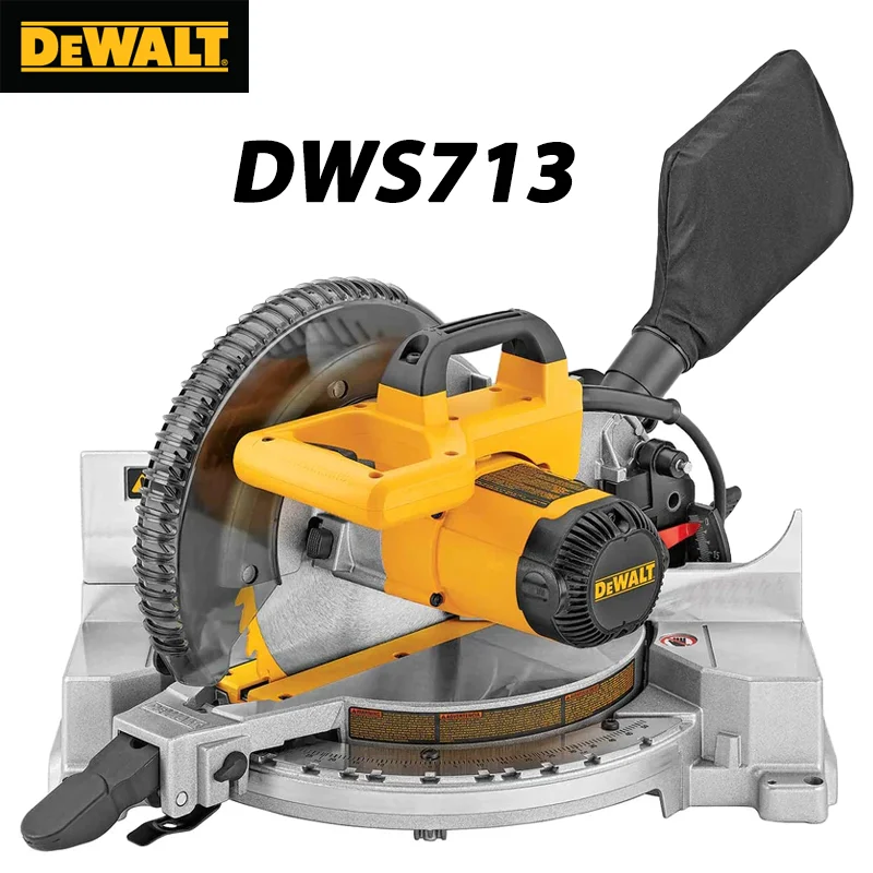 DEWALT Compound Miter Saw DWS713 220V 10 inch Miter Saw 250MM 1600W