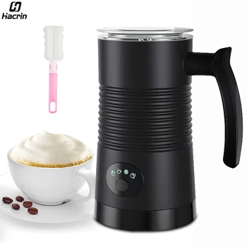 Montalatte elettrico Macchina per schiuma di latte per caffè Cappuccino Latte 4 in 1 Schiuma calda e fredda Schiumatore automatico per montalatte 1