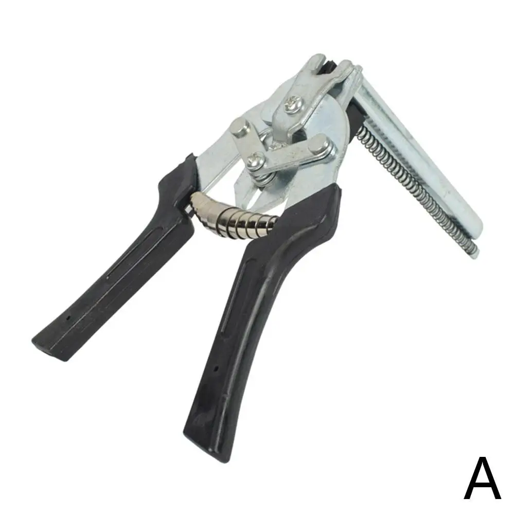 Steel and plastic construction of snap pliers