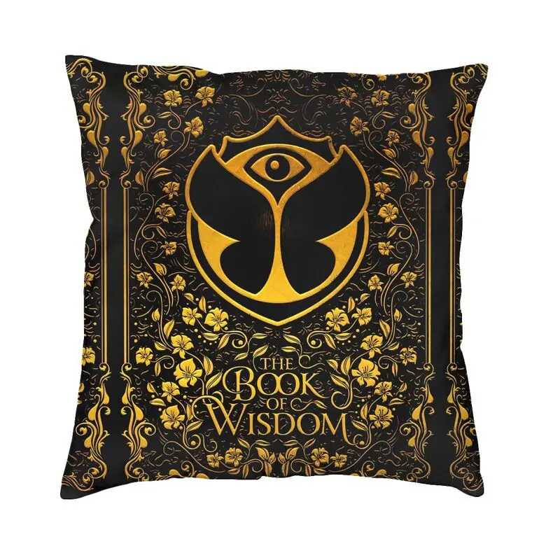 

Nordic Style The Book Of Tomorrowland Cushion Cover 40x40 Soft Pillow Case for Sofa Square Pillowcase Living Room Decoration