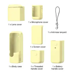 Custodia protettiva in silicone con protezione per lente