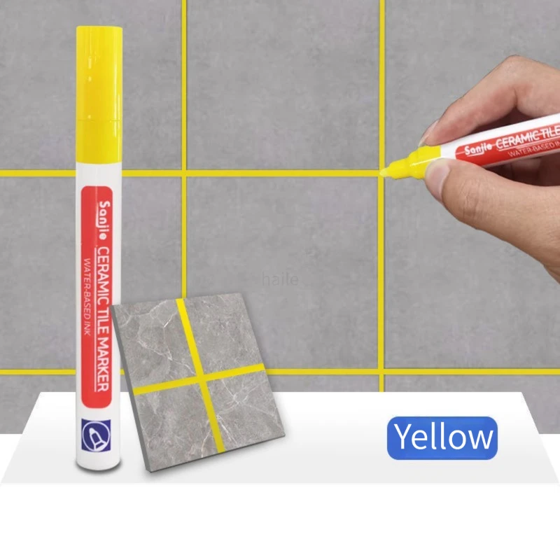 Waterproof White Grout Restorer Marker for Seam Repair and Tile Refresh