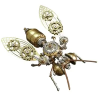 DIY 3D Puzzles Bee Steampunk Mechanical Insects Metal Assembly Spider / Scorpion / Ant  Model Kits Ornaments Assemble Models Toy 2