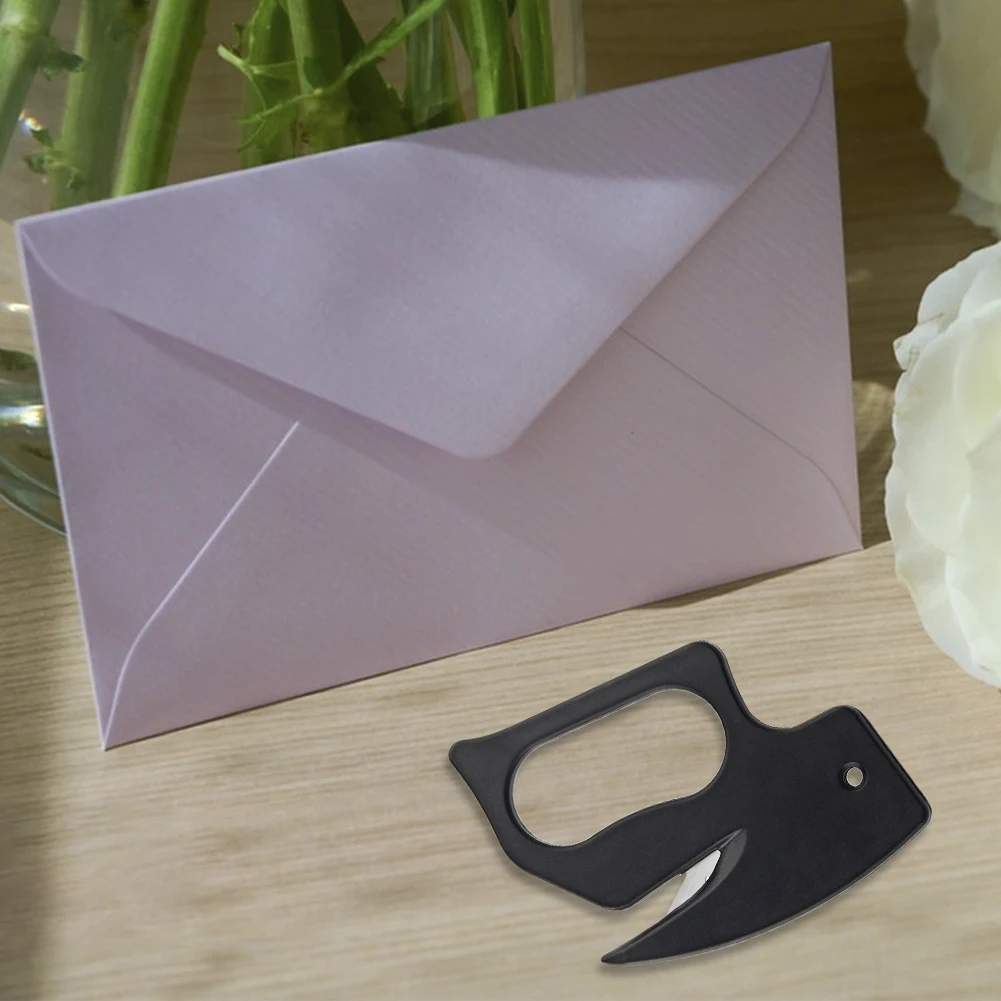 Taglierina per Buste e Carta, Lama Scorrevole Multiuso per Scrapbooking, Strumento di Taglio Manuale per Buste, Forniture per Casa e Ufficio - immagine 3