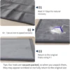 Carpet For Floor 2cm Thick Memory Foam Playpen Mat With Non-slip Bottom For Living Room Soft Velvet Minimalist Carpet Kids Rugs