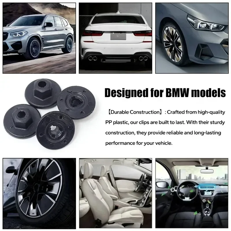 Retainer Clip for Underbody Shields and Trim, BMW 07149248255 Retainer Clip for Underbody Shields and Trim, BMW 07149248255