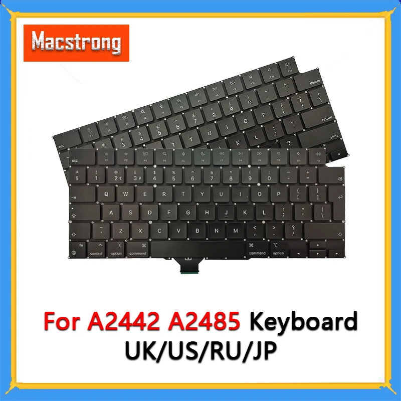 New A2442 A2485 Keyboard For Macbook Pro M1 Retina 14