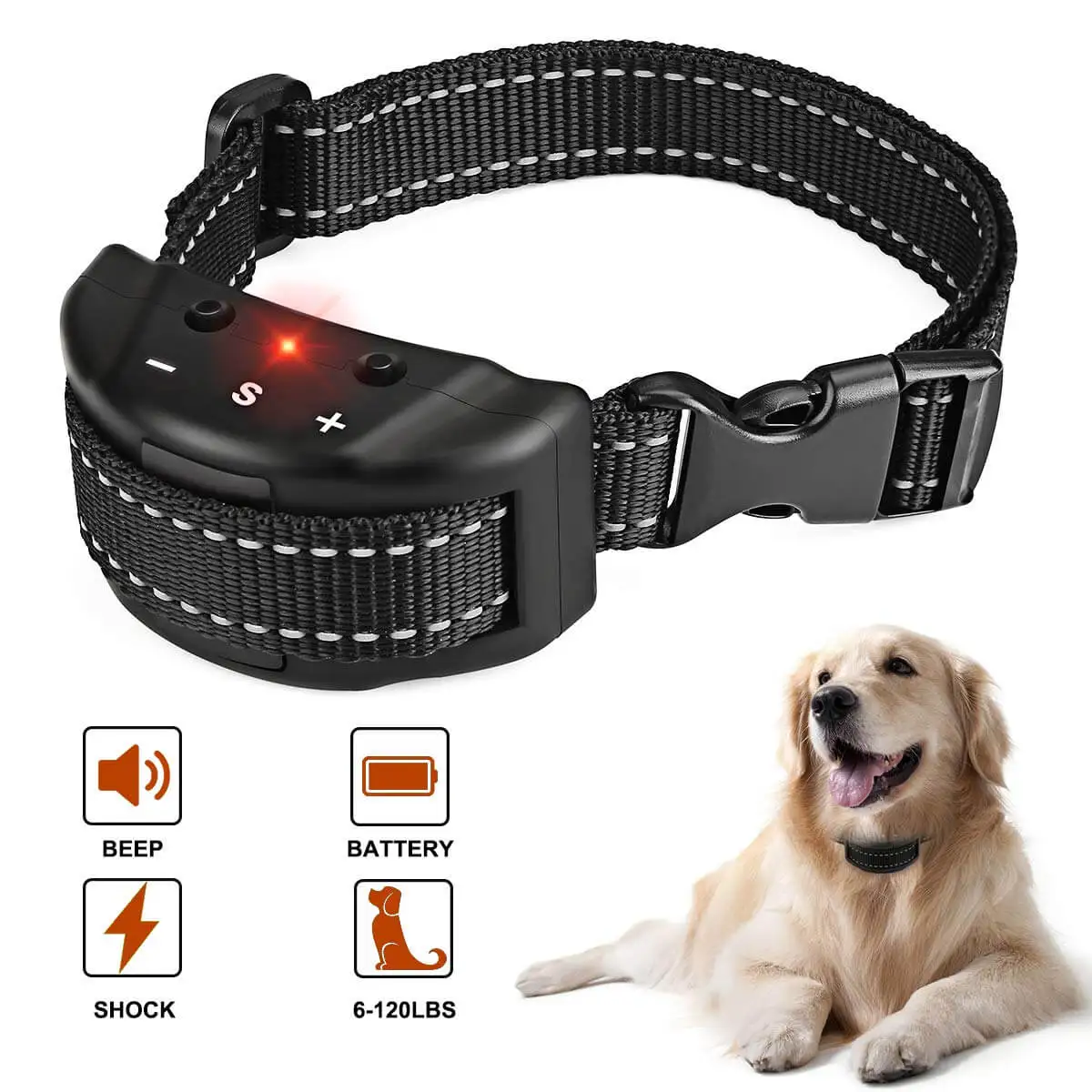 Elektrisches Anti-Rinden halsband kleines Haustier Hund kein Bellen Ton Schock Training für Indoor Outdoor kleine Hunde Lehrmittel pet853