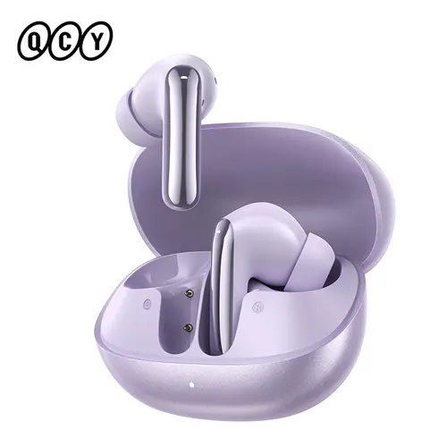 QCY Melobuds N20 HT20 Adaptive Hybrid Noise Cancelling -50dB Wireless  Bluetooth 6.0 Earbud 13mm Drivers 6 Mics HD Call Earphone - Image 9