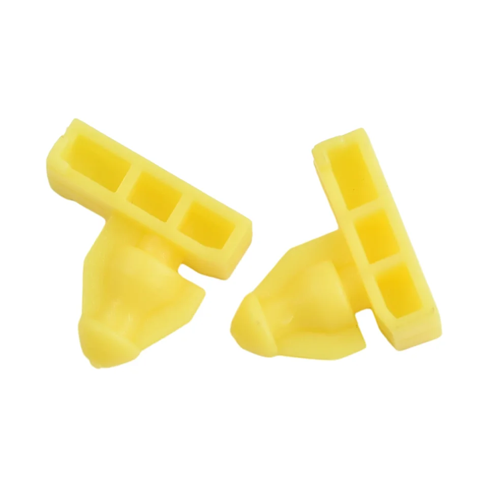 20 Clips De Garniture De Passage De Roue Pour Nissan X-Trail T31, Juke, Murano - Blancs Et Jaunes - 8