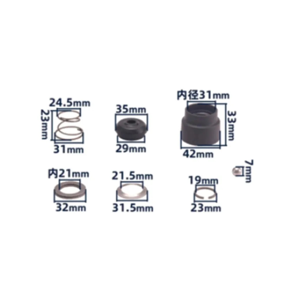 Set Di Mandrini Di Ricambio Per Martello Perforatore Makita Hr2470