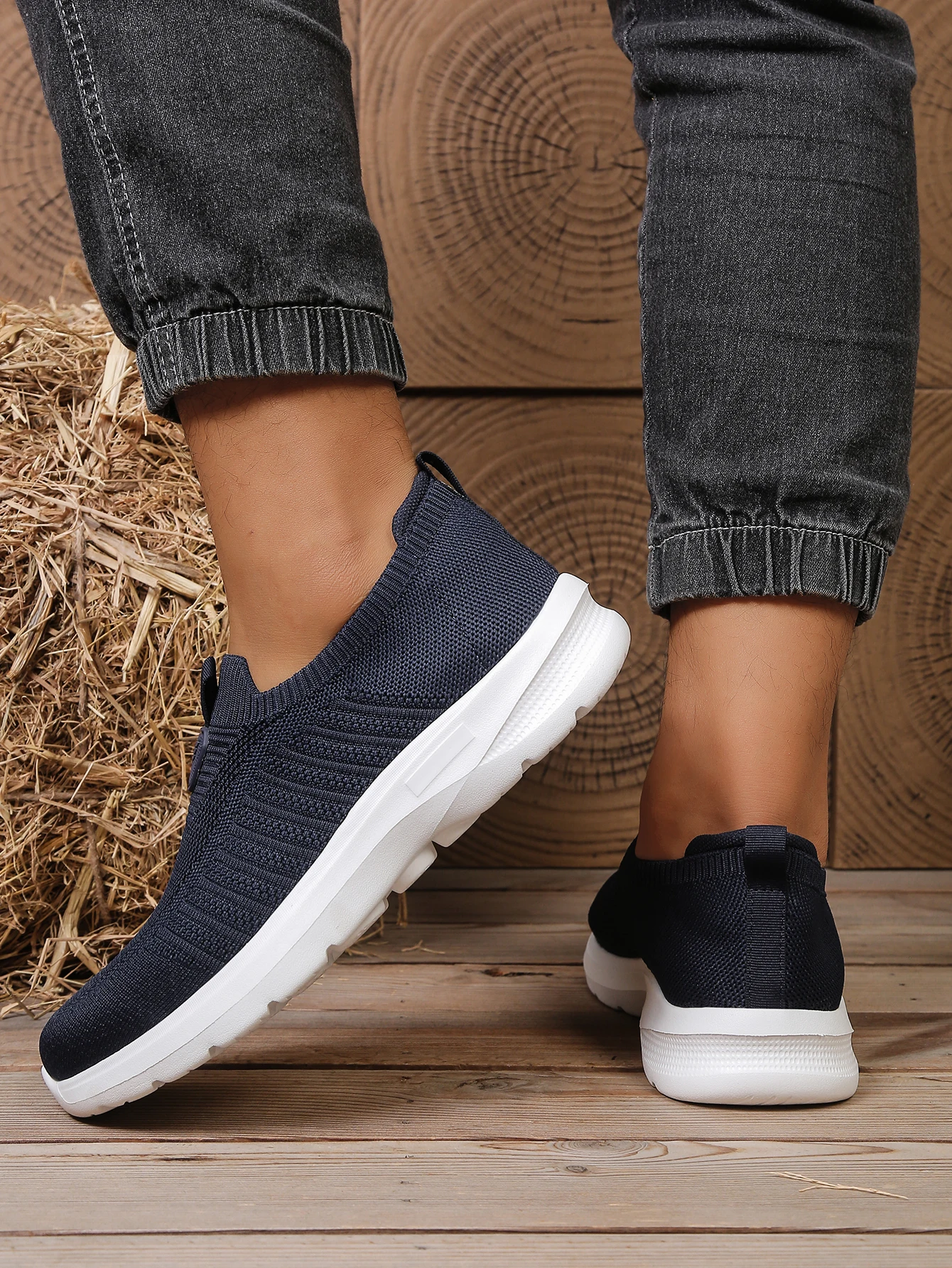Men's Lightweight Eva Running Shoes Comfortable Casual Footwear_voghion.com