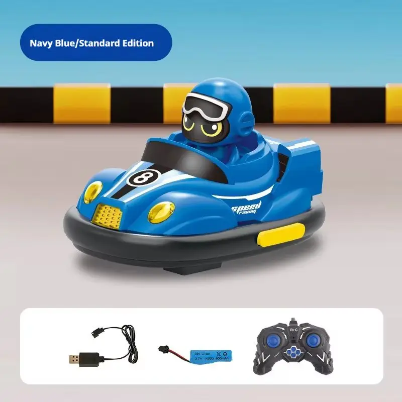 Kids Remote Control Dodgem Car Pair Versus Drifting Race Car Collision Ejection Run Karts Parent-Child Interactive Toy Birthday 6