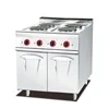 Commercial Cooking Stove Stainless Steel Kitchen Equipment Hot Plate Electric Stove 2 Burner With Cabinet 3
