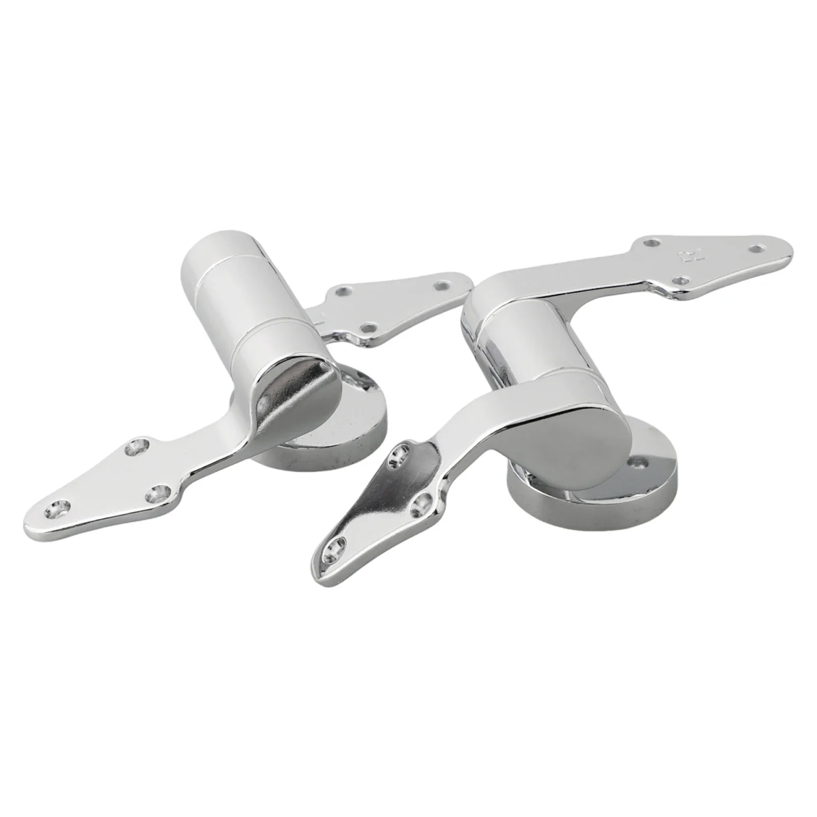 Zinc Alloy Toilet Seat Hinge Soft Release Toilet Lid Hinge Mounting Fittings Attachments Slow-Down Cover Connector