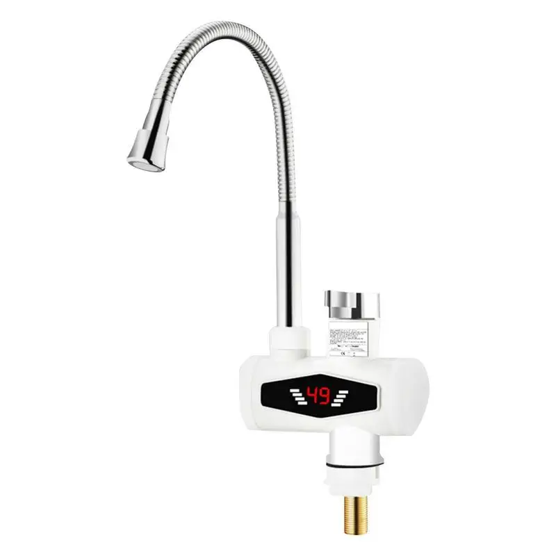 

Electric Hot Water Faucet 220V Tankless Electric Hot Water Faucet Electric Water Heater Faucet Fast Heating Tap Kitchen Faucets