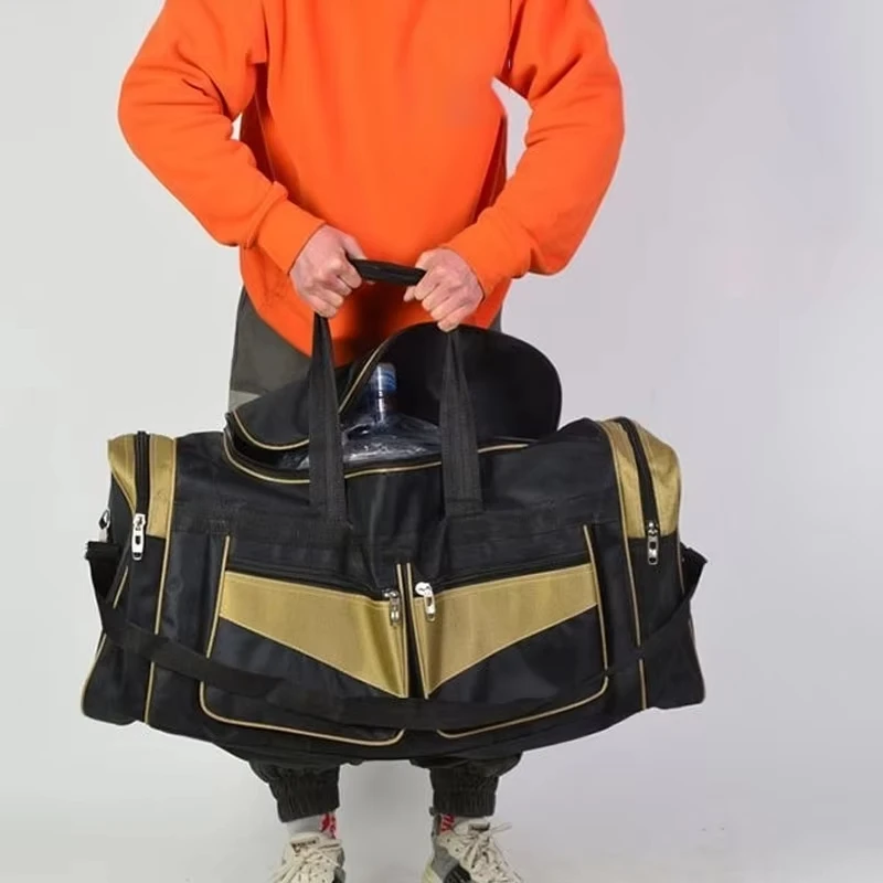 Luggage Travel Bag Gym Fitness Handbags for Women Men Outdoor Sports Shoulder Large Storage Duffel Training Long Distance Bag 4
