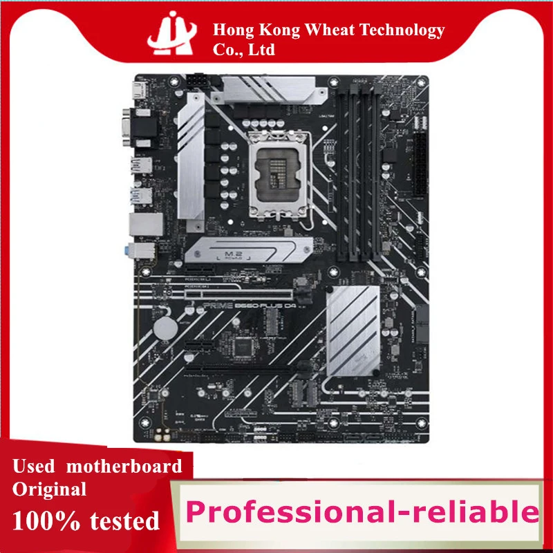 Scheda Madre Intel B660 Prime B660-Plus D4 Usata Originale Lga 1700 Lga1700 Ddr4 128Gb M.2 Nvme Usb3.0 Scheda Madre Desktop Sata3