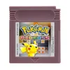 GBC Game Cartridge Pokemon mMario Series 16 Bit Video Game Console Pokemon Sour Crystal Blue Red DX 3