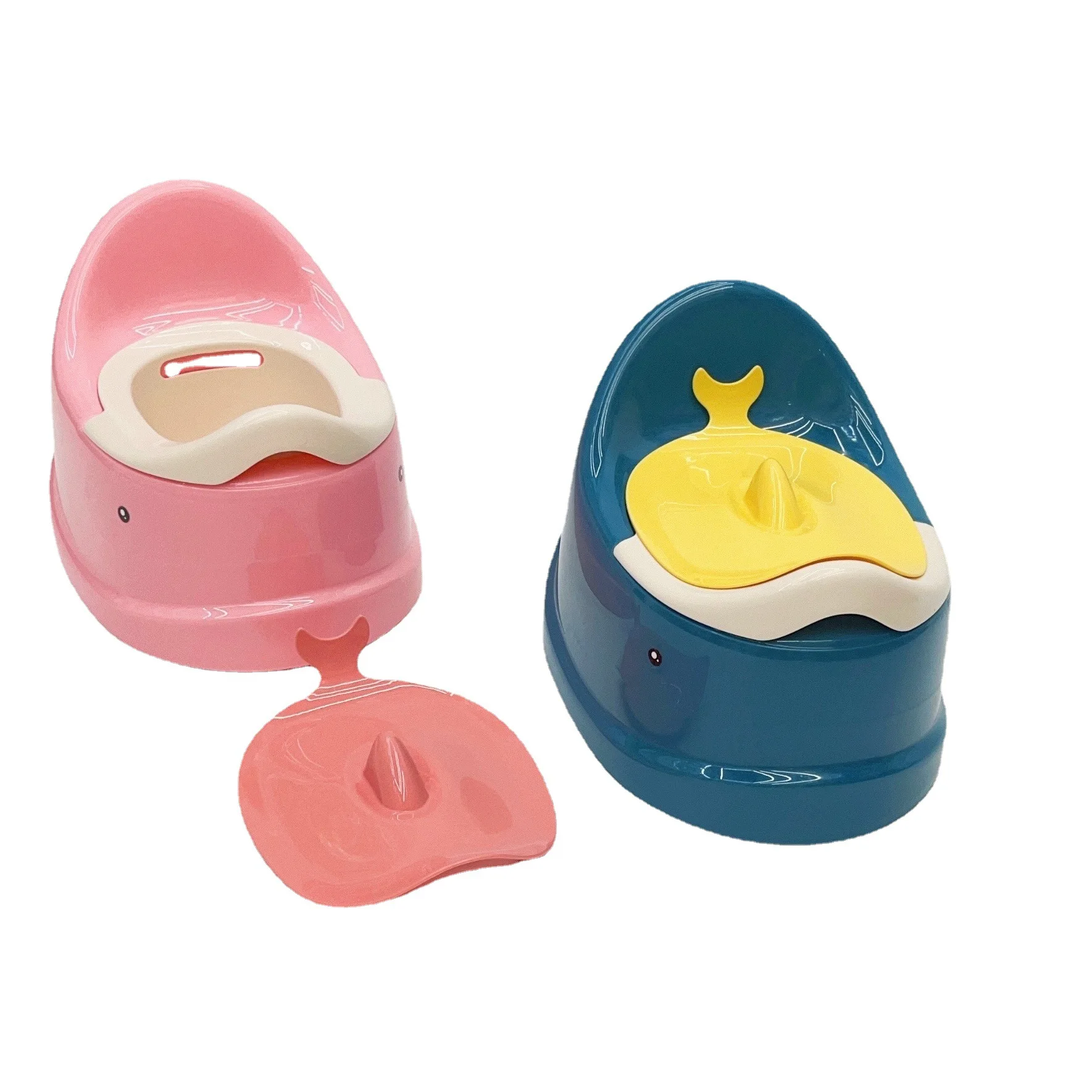 Toilet Seat Portable Baby Potty For Kids Children's Pot With Cover Baby Toilet Training Seat Detachable Bedpan Infant Urinal 2