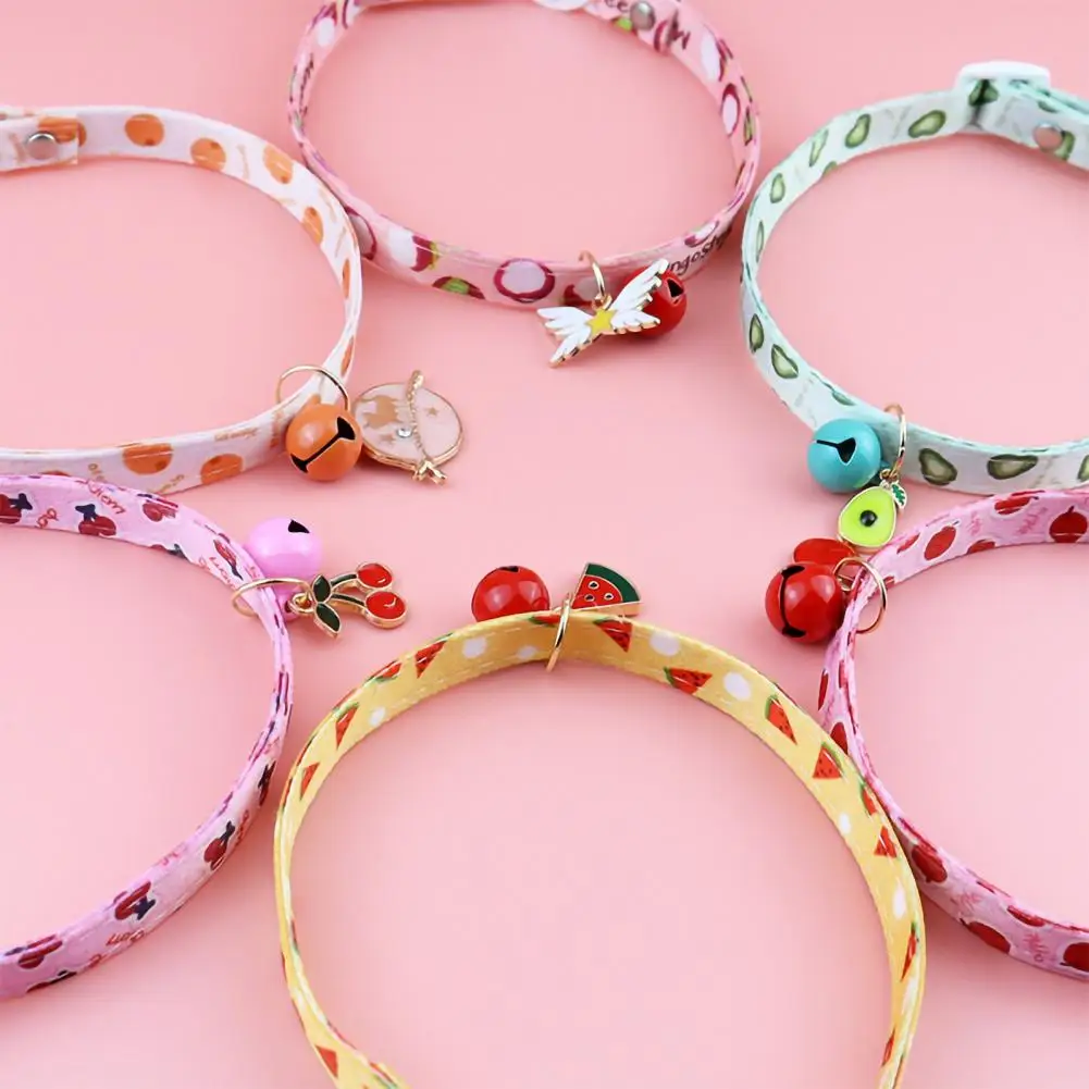 Title 25, Cat Collar Double Webbing Adjustable Printed Ki...