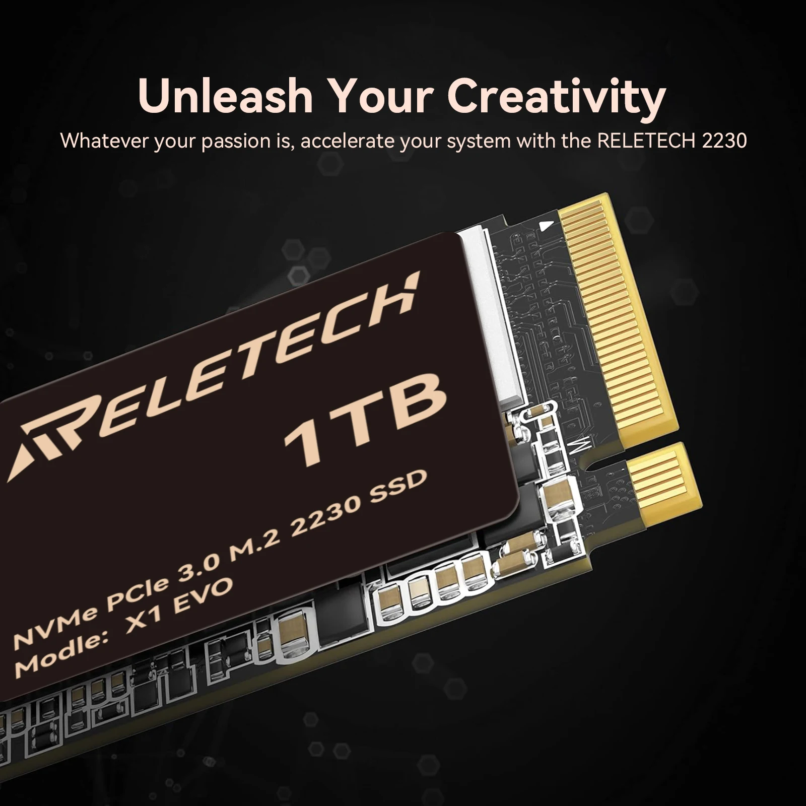 Reletech-Unidade Interna de Estado Sólido, SSD Nvme PCIE3.0