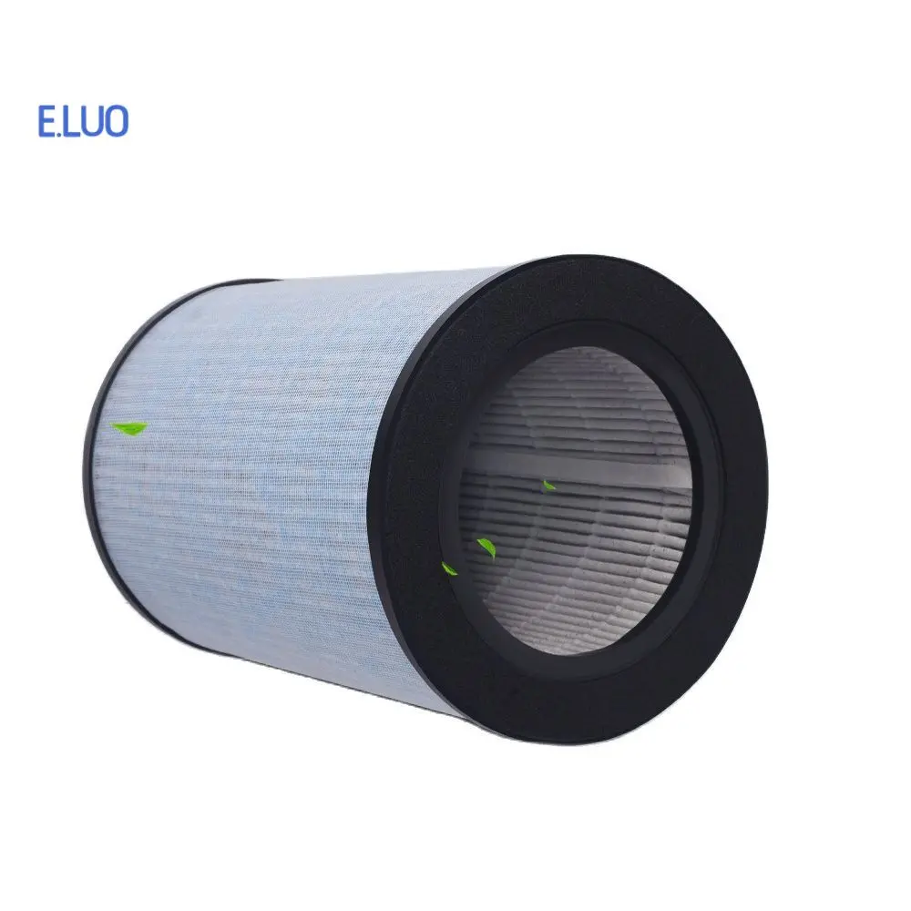 Filtro Composto para o Filtro Hepa do Redemoinho e Pano de Carbono Apto para Wa3501fk Wa-3801sfk Peças Purificador de ar 210*220*140 mm