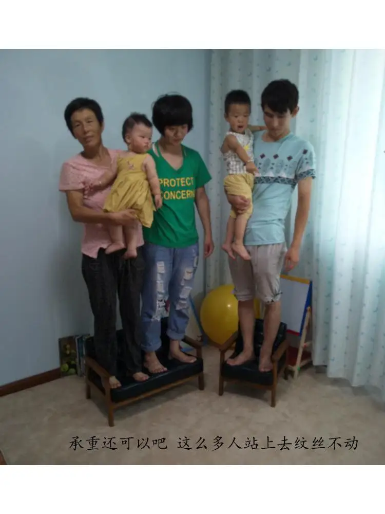 일본 솔리드 우드 가죽 아트 소파, 사랑스러운 어린이 소파, 여아 유치원 의자, 싱글 더블 소파