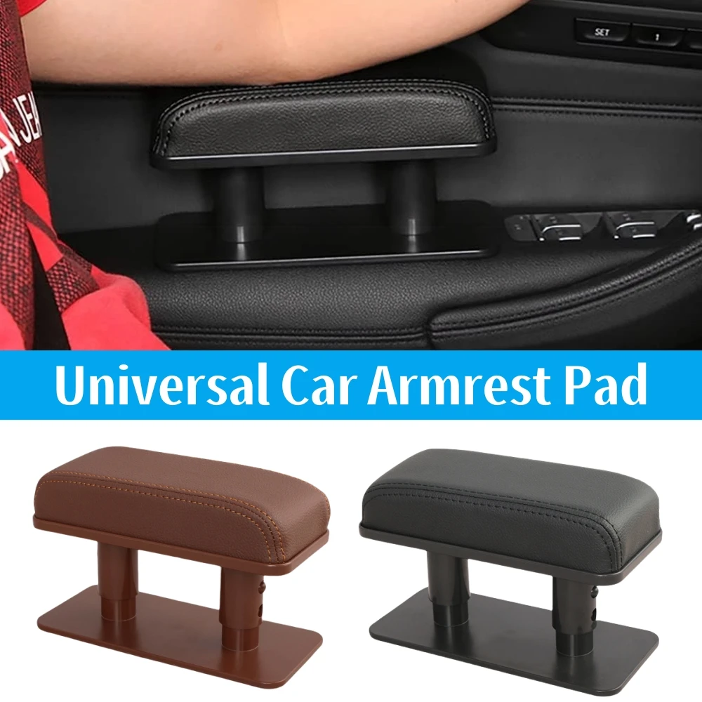 

Universal Car Armrest Pad Elbow Support Car Adjustable Anti-fatigue Armrest Rest Elbow Support Heightening Pad Car Accessories