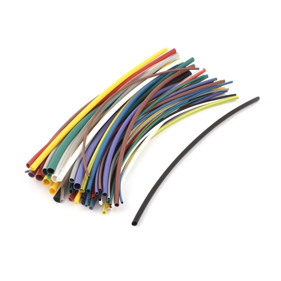 

2:1 Heat Shrink Tube Wire Wrap Assortment Tube Sleeve Kit, 1-5 mm