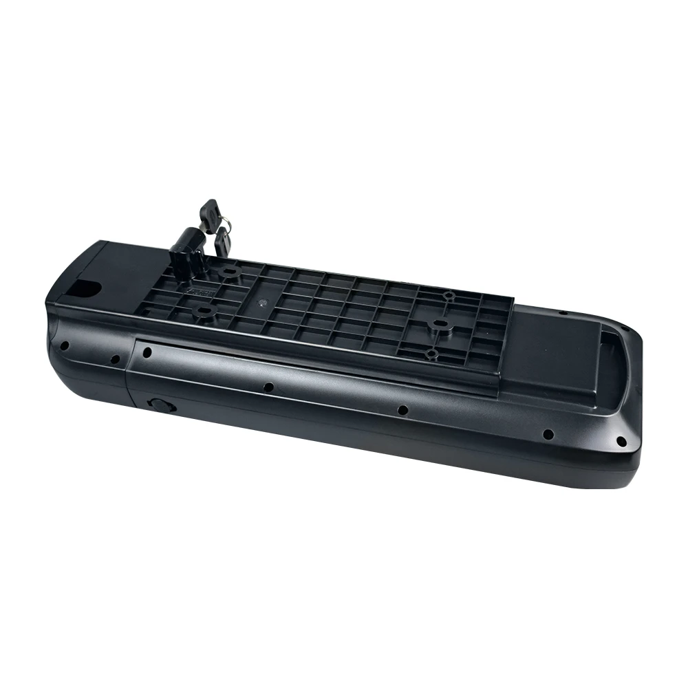 Phylion 24V 36V 48V Rear Rack Battery Box 10S6P 7S8P 13S4P Max 60pcs 18650 XH370-13J Wall-E with tail light electric bike battery case