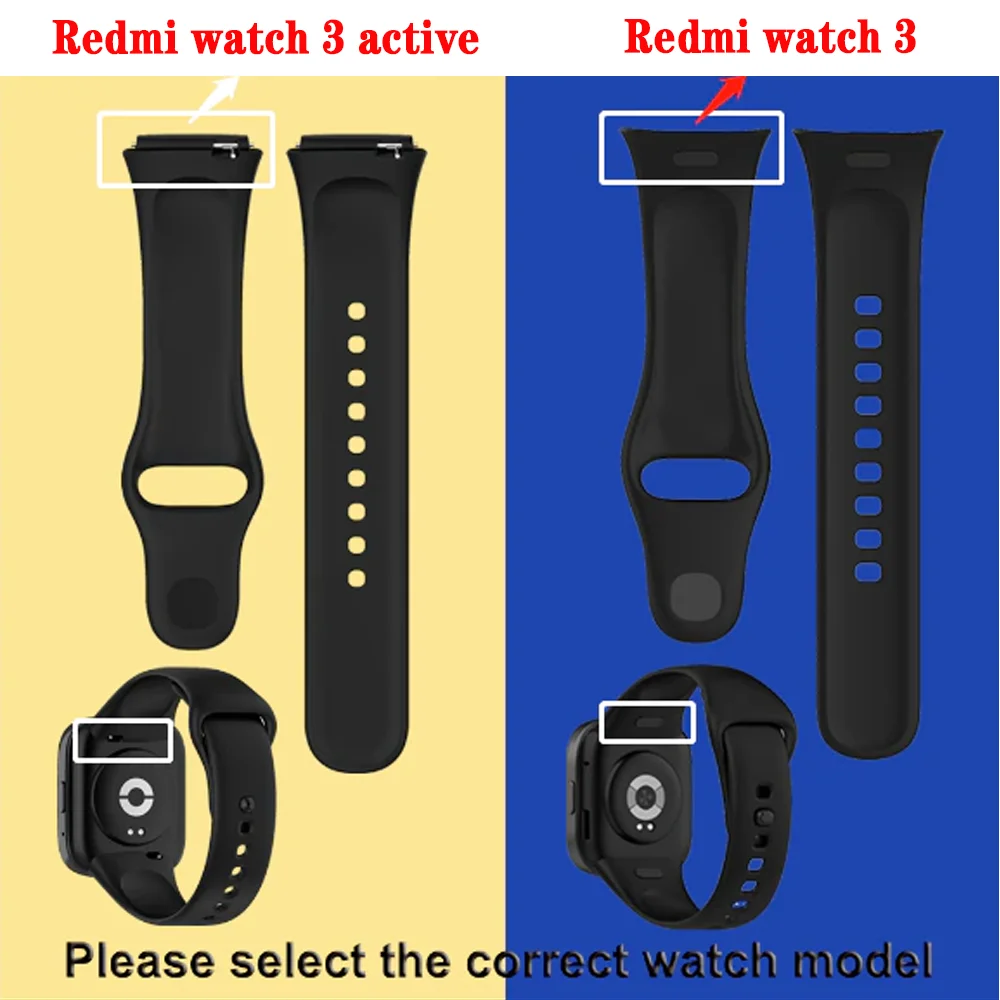 Premium Silicone Strap with Protective Case Cover