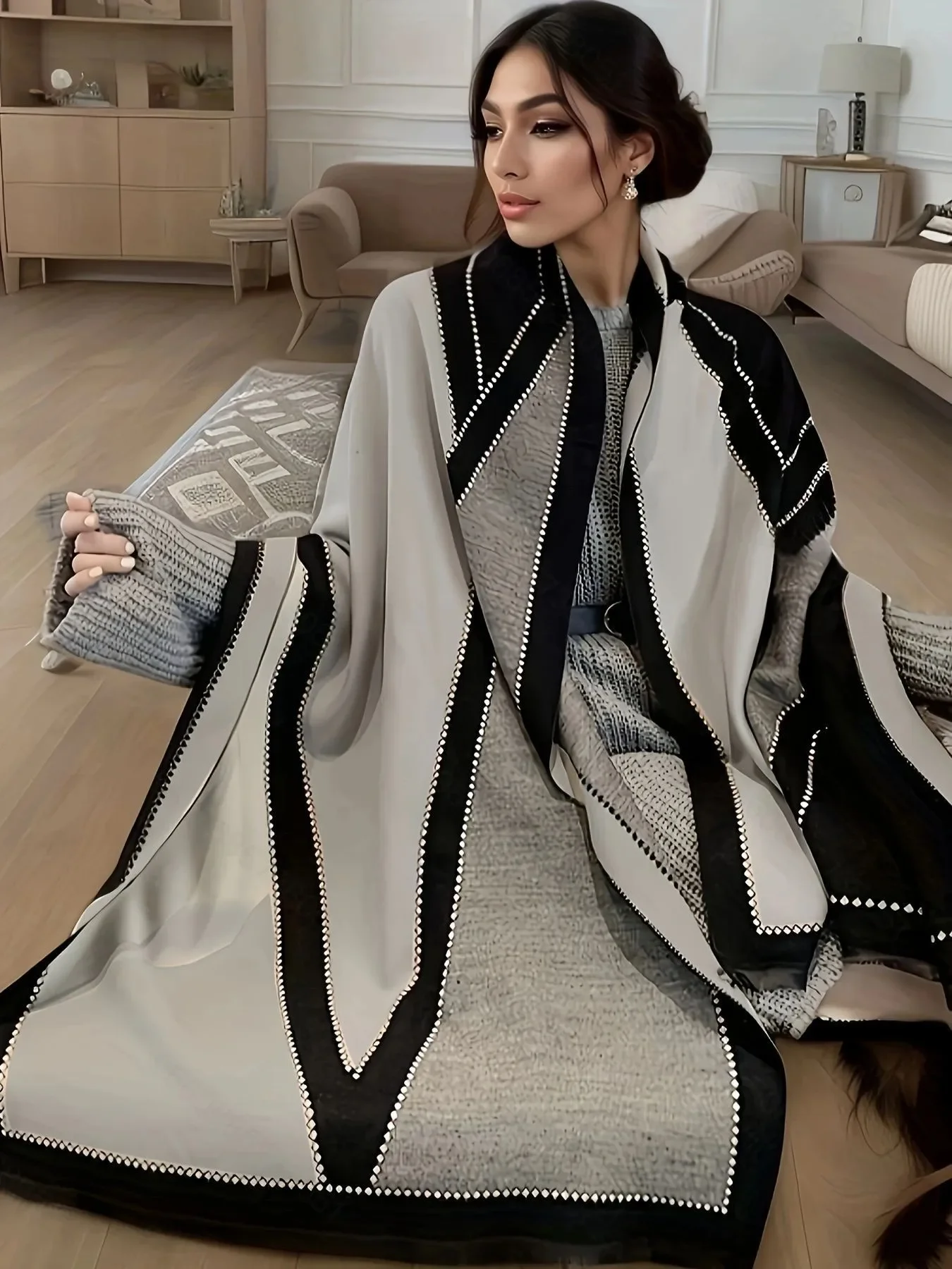 Écharpe élégante et chaude en cachemire