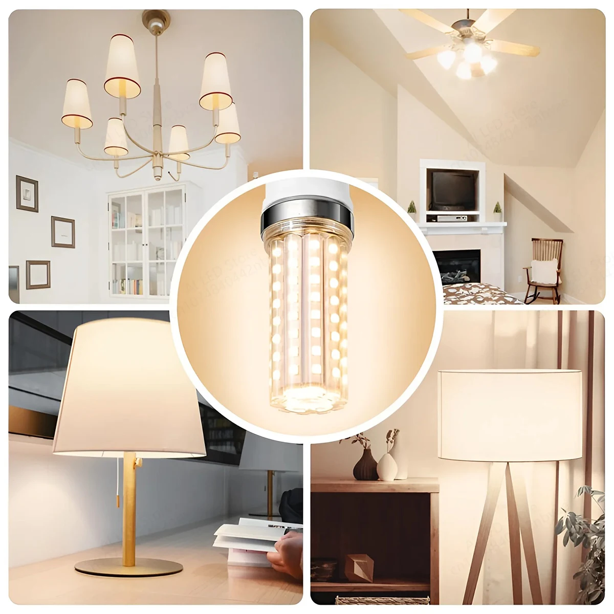 E14 E27 12w 16w 20w 24w 40w Led 옥수수 램프 장식 높은 밝기 전구 220v 룸 조명 전구 조명 Smd2835 칩 홈