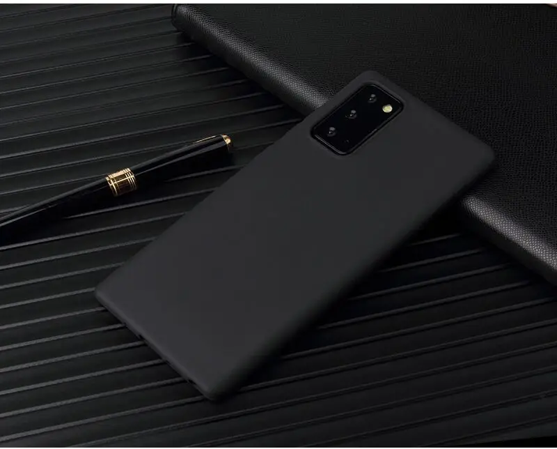 Matte Silicone Soft Candy Color Phone Case - Universal Back Cover