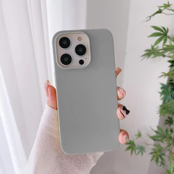 Luxury Candy Color Silicone Soft Matte Frosted Case - Ultra Thin Protective Cover for iPhone 12 Pro (GRAY)