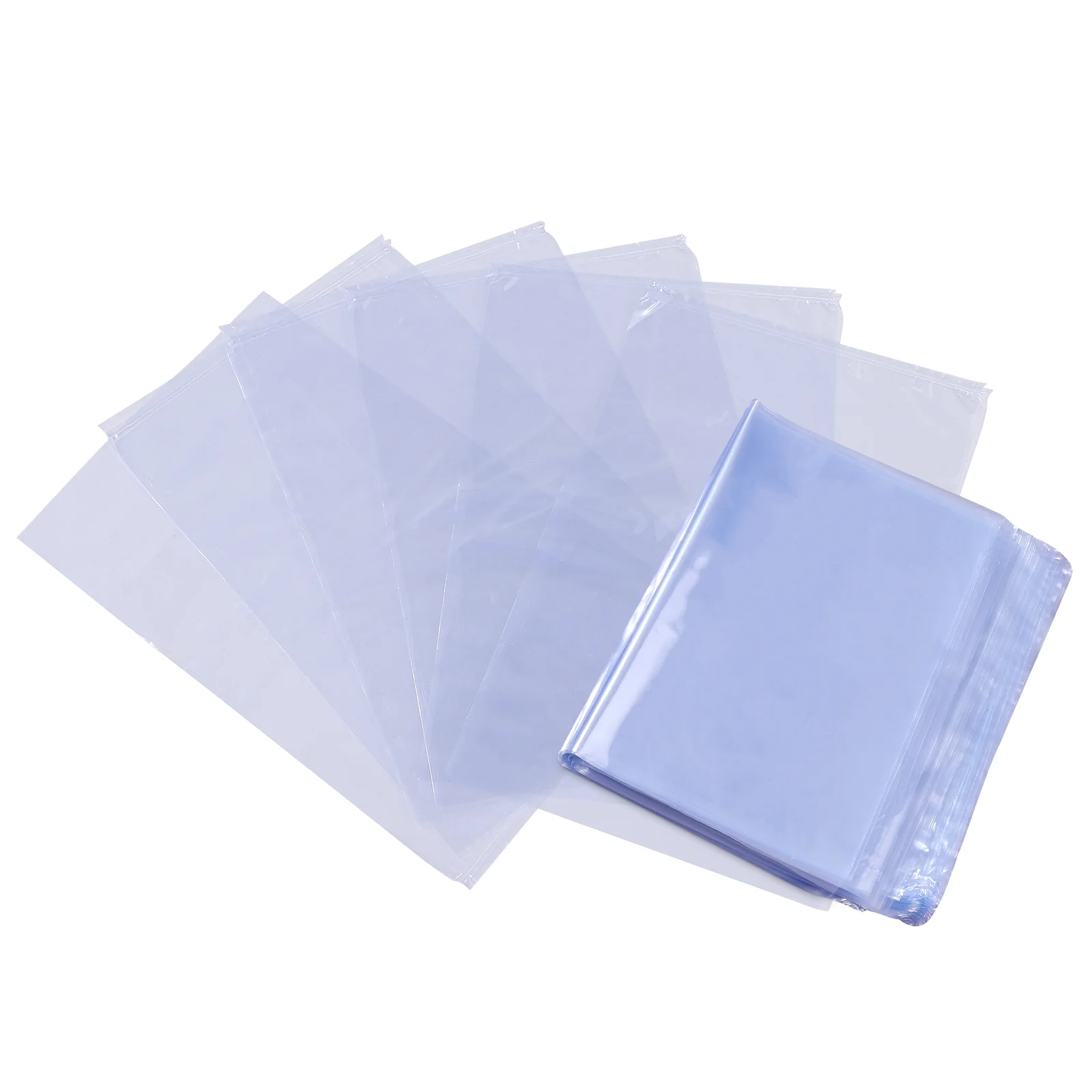 

300Pcs Shrink Transparent Heat Shrink Bags Clear Small Shrink Bags Laminating Wrappers for Wrapping Soaps, Bath,, Small