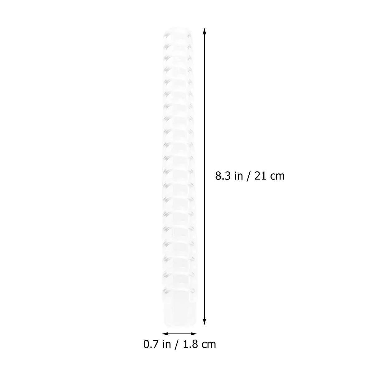 10Pcs A5 20홀 푸시풀 바인딩 스트립 프리미엄 플라스틱 파일 바인더 사무실 학교 비즈니스 바인더용 경량 휴대용