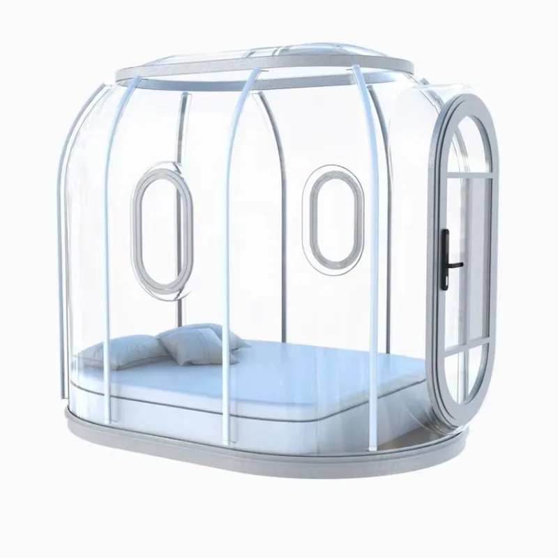 Heißer Verkauf Schaum Transparent Kuppel Zelt Polycarbonat Sternenlicht Zimmer Hotel Camping
