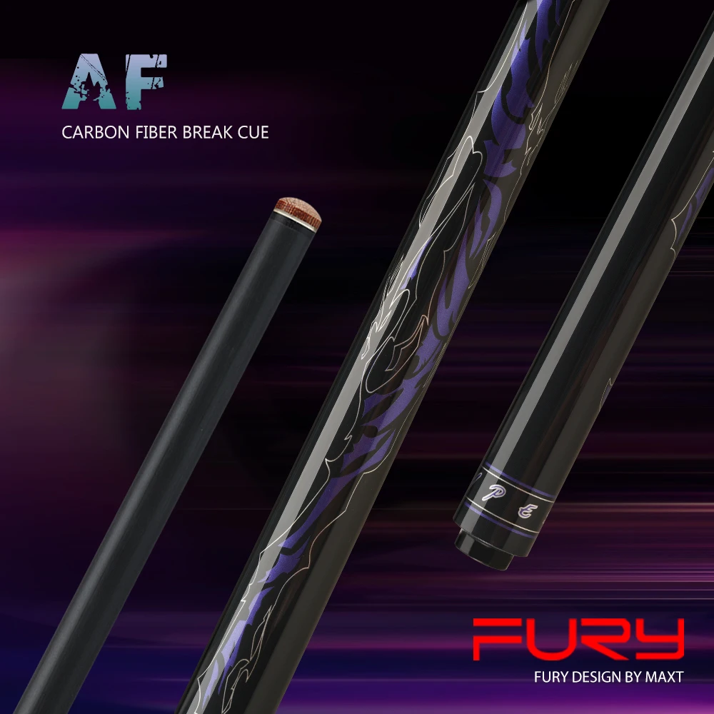 Fury-Kit-de-palo-de-billar-profesional-punz-n-de-fibra-de-carbono ...