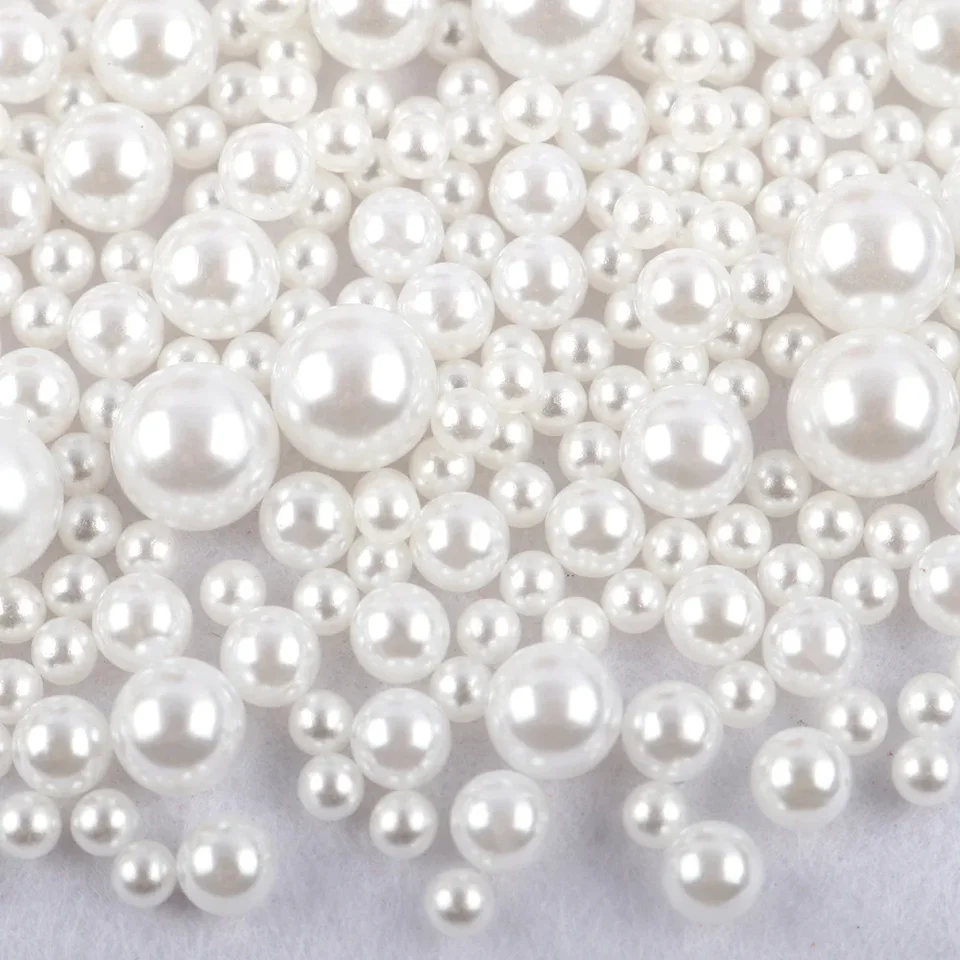 No Hole Pearl Bead DIY Jewelry Decoration