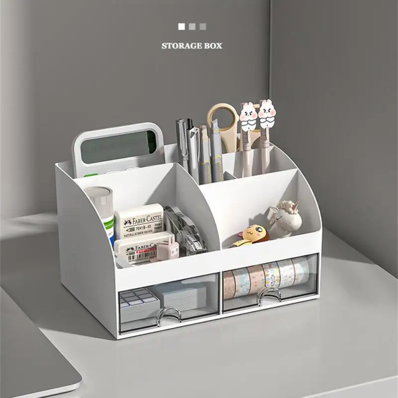 

Настольный ящик для хранения, белый/синий/Канцелярский ящик, тип разных предметов, настольный органайзер для хранения, стеллаж для хранения, маленький студент