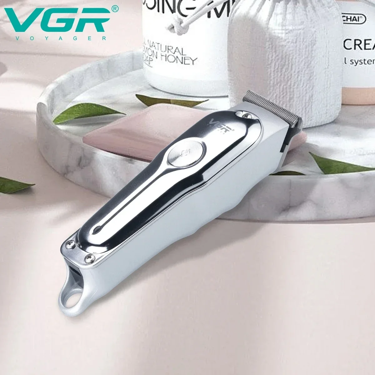 VGR Hair Trimmer Electric Clipper Professional Hair Cut Machine Barber Clipper T-Blade Rechargeable Trimmer for Men V-071