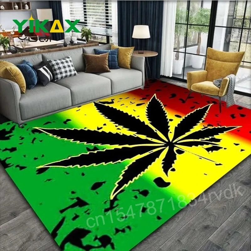 

Weed Pattern Carpet for Living Room Modern Luxury Decor Sofa Table Large Area Rugs Bathroom Mat Alfombra Para Cocina Tapis