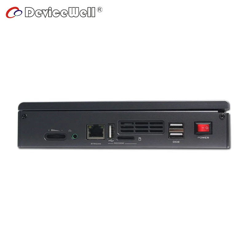 DeviceWell 자동 라이브 비디오 스위처, 지지대 네트워크, RTMP 스트리밍, HDS9325, 5-CH