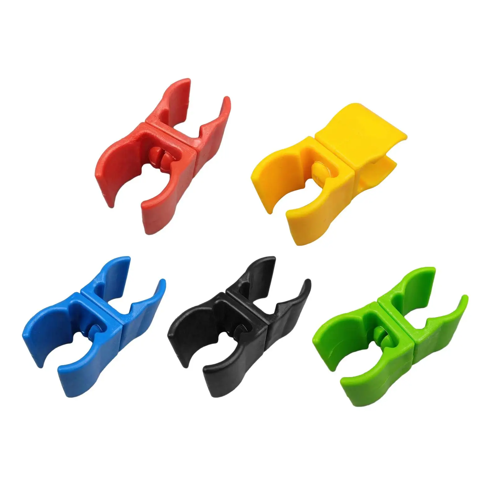 Football Training Flag Pole Clip Buckle Swivel Clips Portable Connector Clip for Practice Sports Warning Outdoor Volleyball 10x football training clips